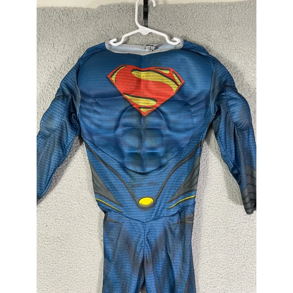 Rubies Superman Man‎ of Steel Jumpsuit Costume Kids Small DC Comics